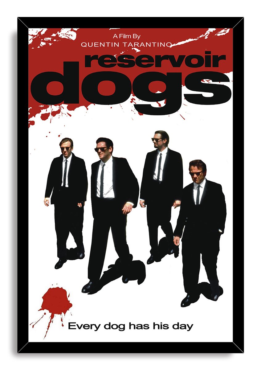 Reservoir Dogs Movie Decorative Painting (paper and canvas) art poster printing print