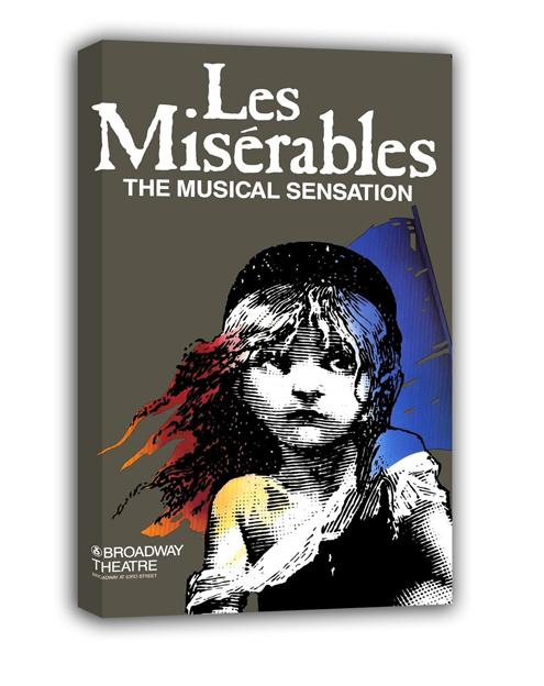 Les Miserables (Broadway) Poster Movie (Paper and Canvas) Art Poster Printing Print