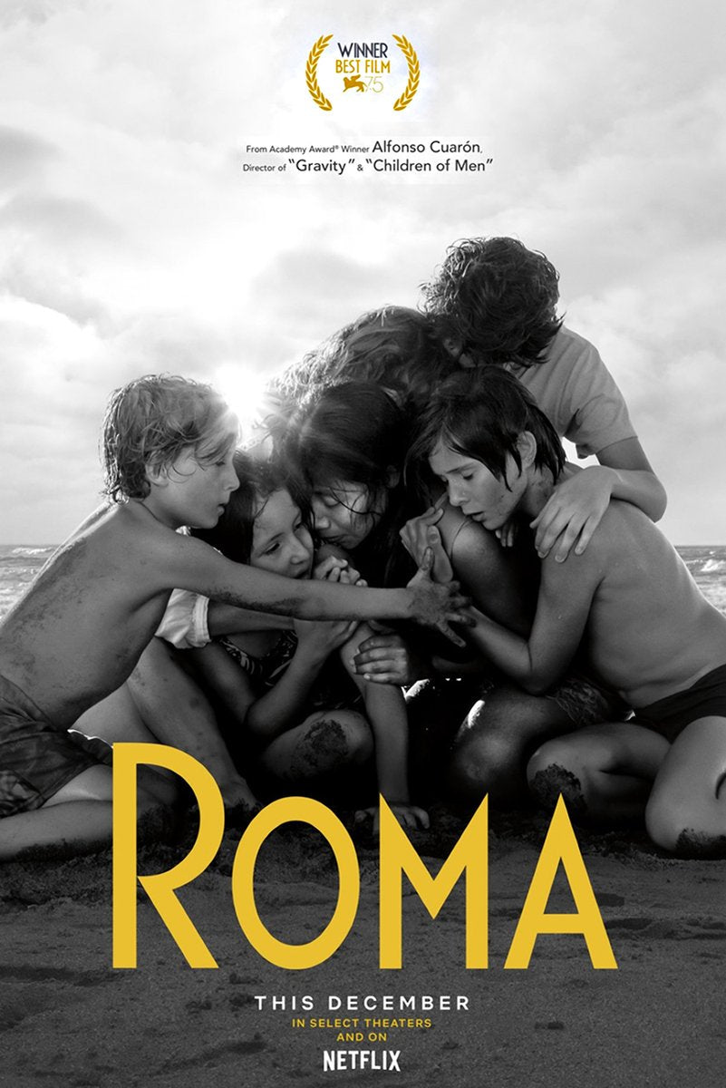 Roma Movie Beach Embrace Decorative Painting (paper and canvas) art poster printing print