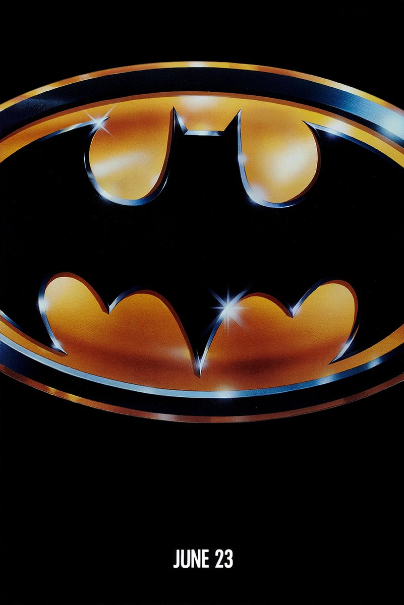 Batman 1989 Logo Decorative Painting (paper and canvas) art poster printing print