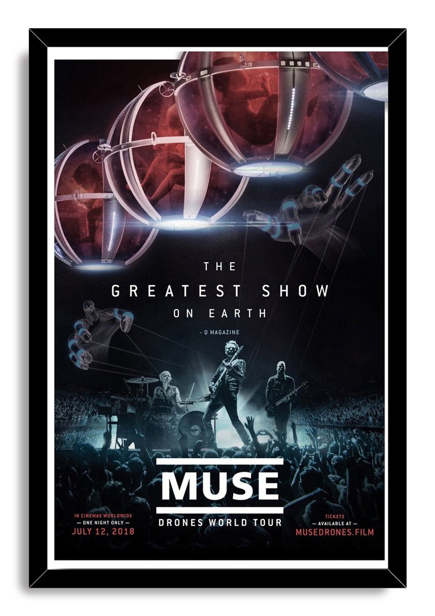 Muse Drones World Tour Concert Decorative Painting (paper and canvas) art poster printing print