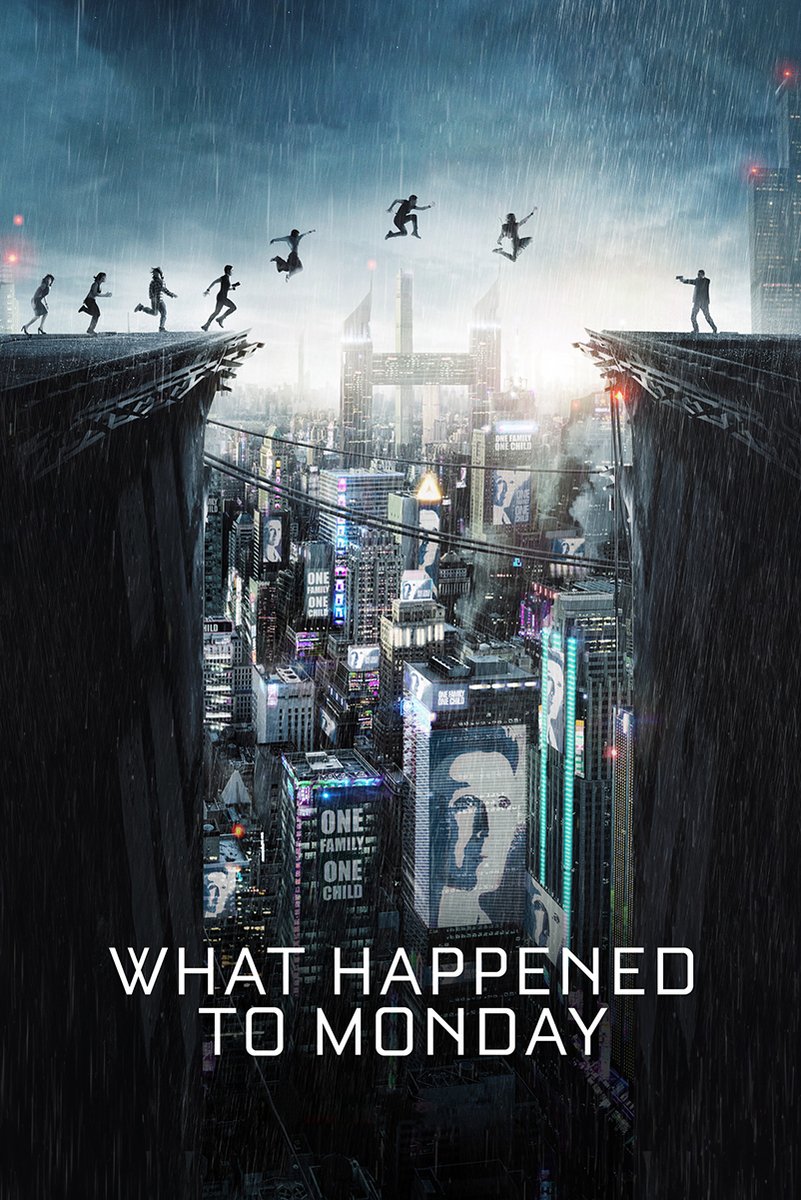 What Happened to Monday Movie Poster Decorative Painting (paper and canvas) art poster printing print