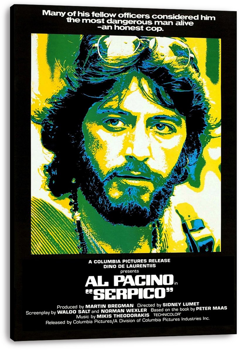 Serpico Decorative Painting (paper and canvas) art poster printing print