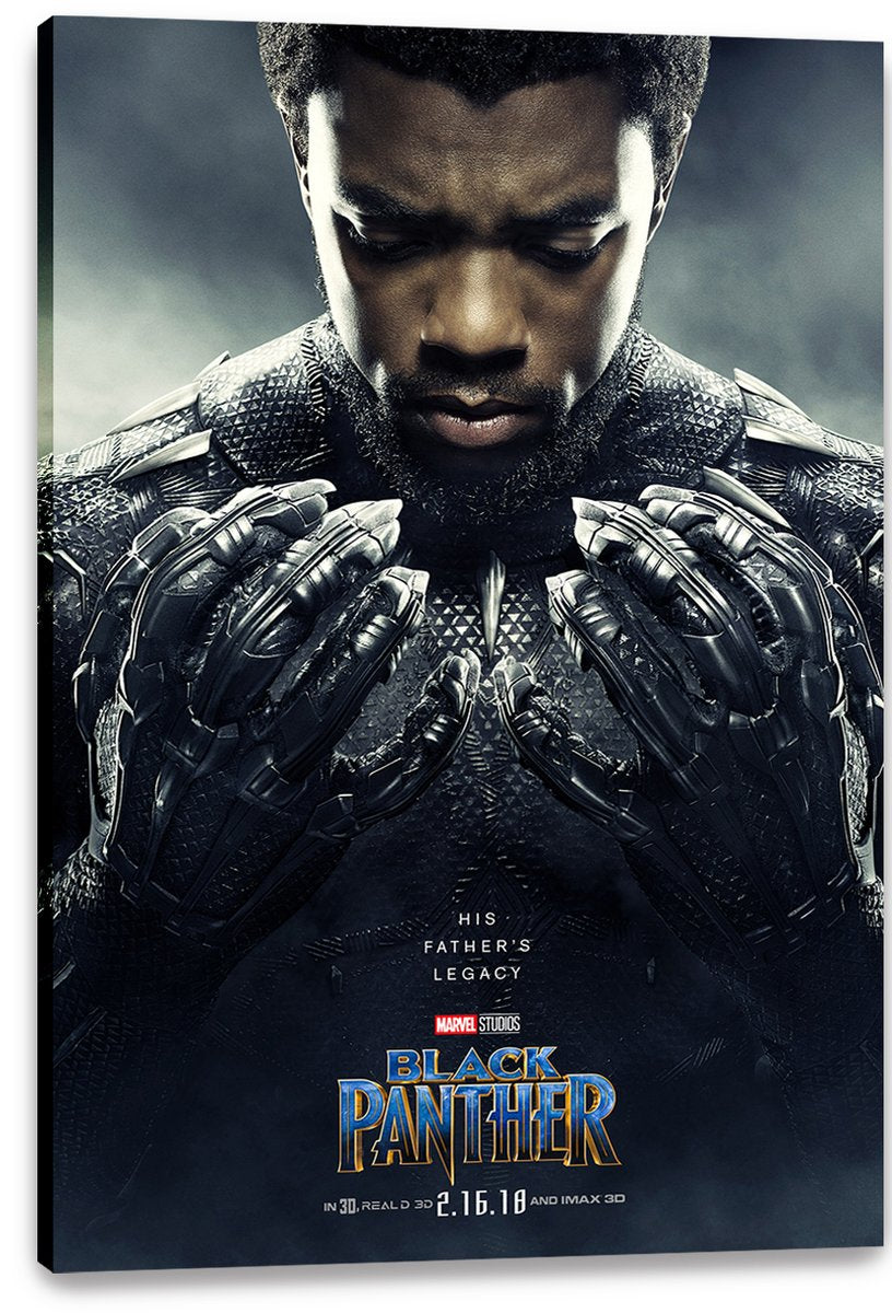 Black Panther Decorative Painting (paper and canvas) art poster printing print