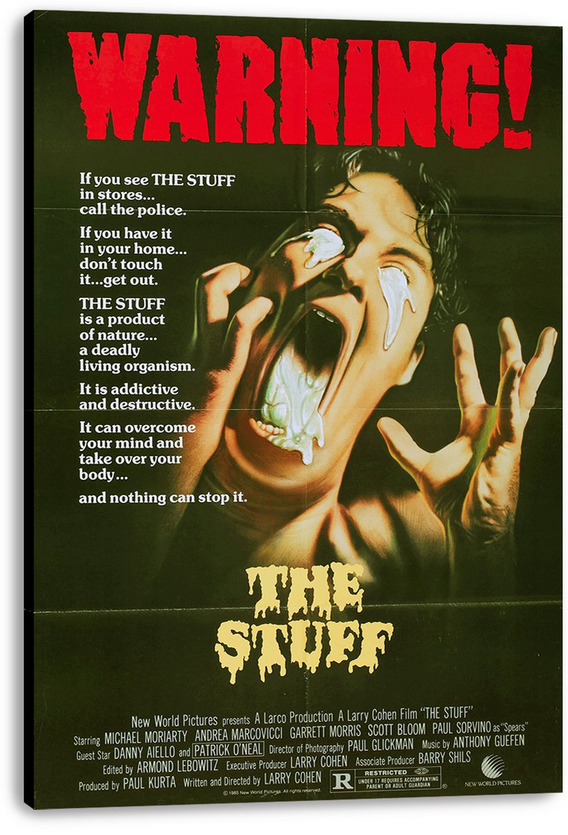 The Stuff Movie Decorative Painting (paper and canvas) art poster printing print