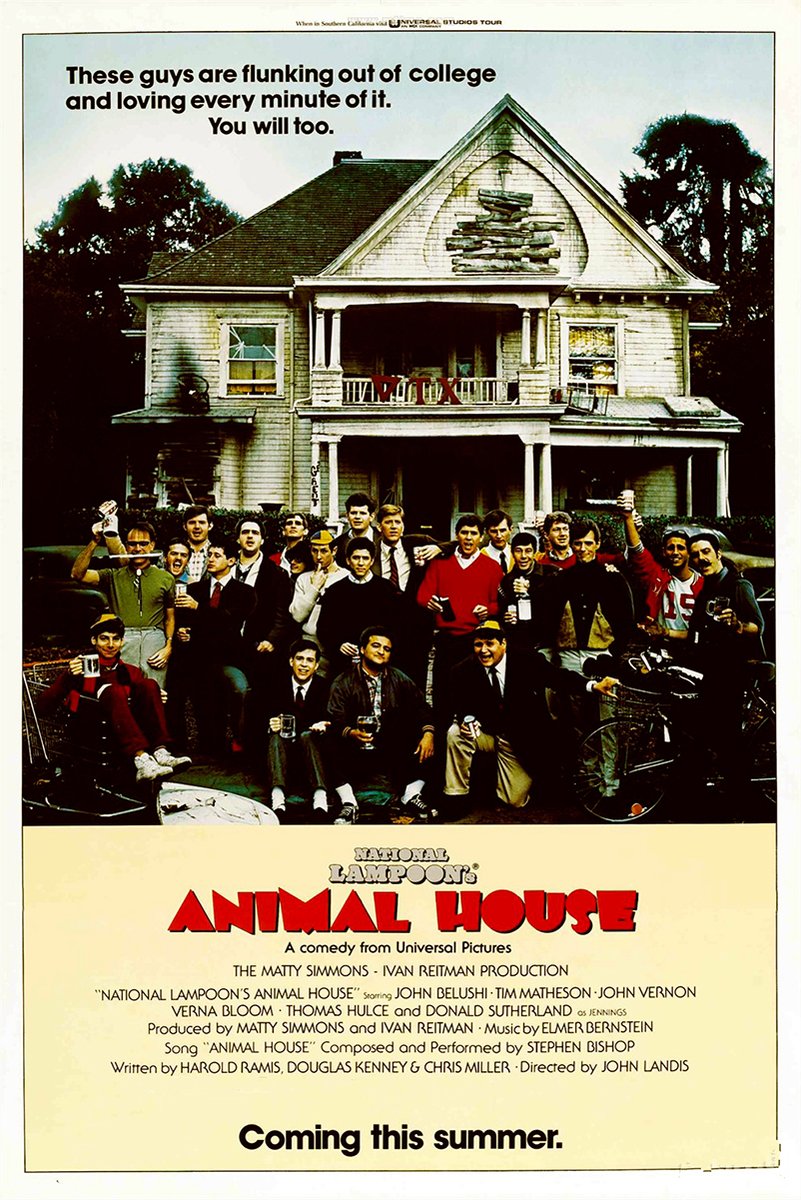 National Lampoon's Animal House Movie Poster Decorative Painting (paper and canvas) art poster printing print