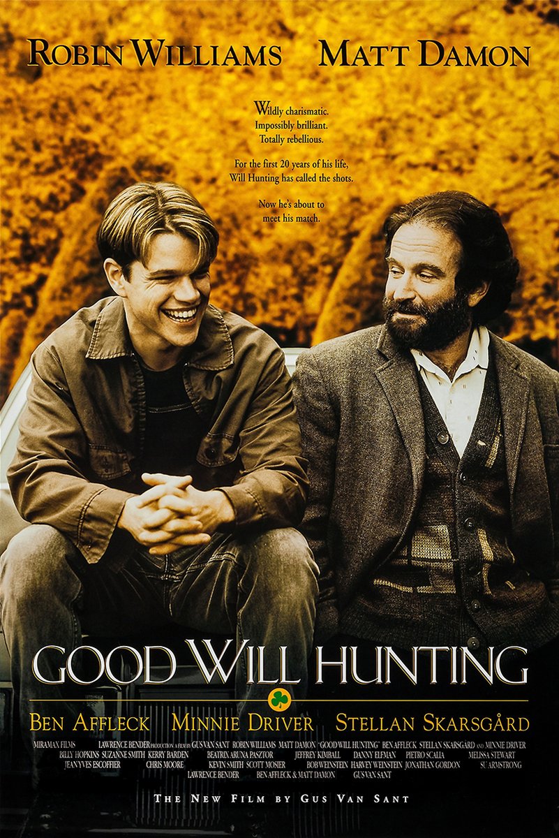Good Will Hunting Movie Poster Decorative Painting (paper and canvas) art poster printing print