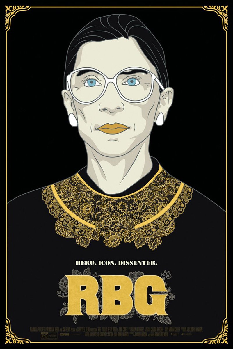 Ruth Bader Ginsburg Decorative Painting (paper and canvas) art poster printing print