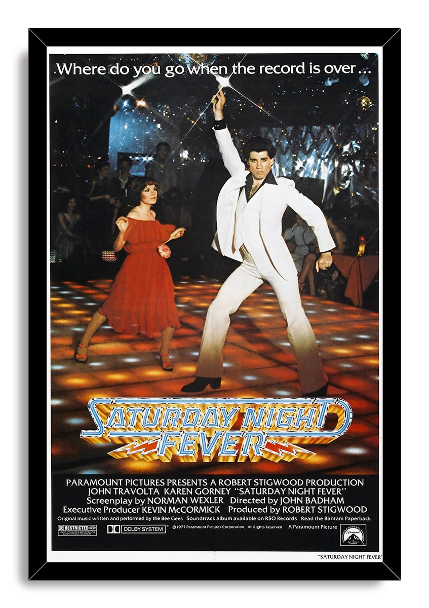 Saturday Night Fever John Travolta Decorative Painting (paper and canvas) art poster printing print