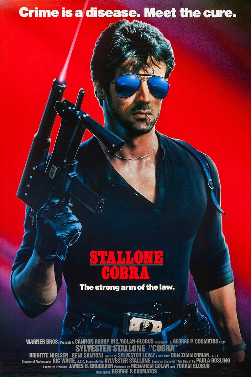 Cobra Movie Sylvester Stallone Decorative Painting (paper and canvas) art poster printing print