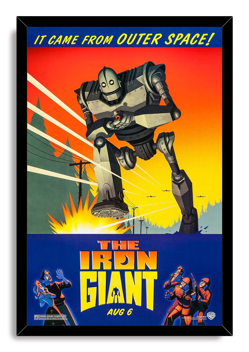 The Iron Giant Decorative Painting (paper and canvas) art poster printing print