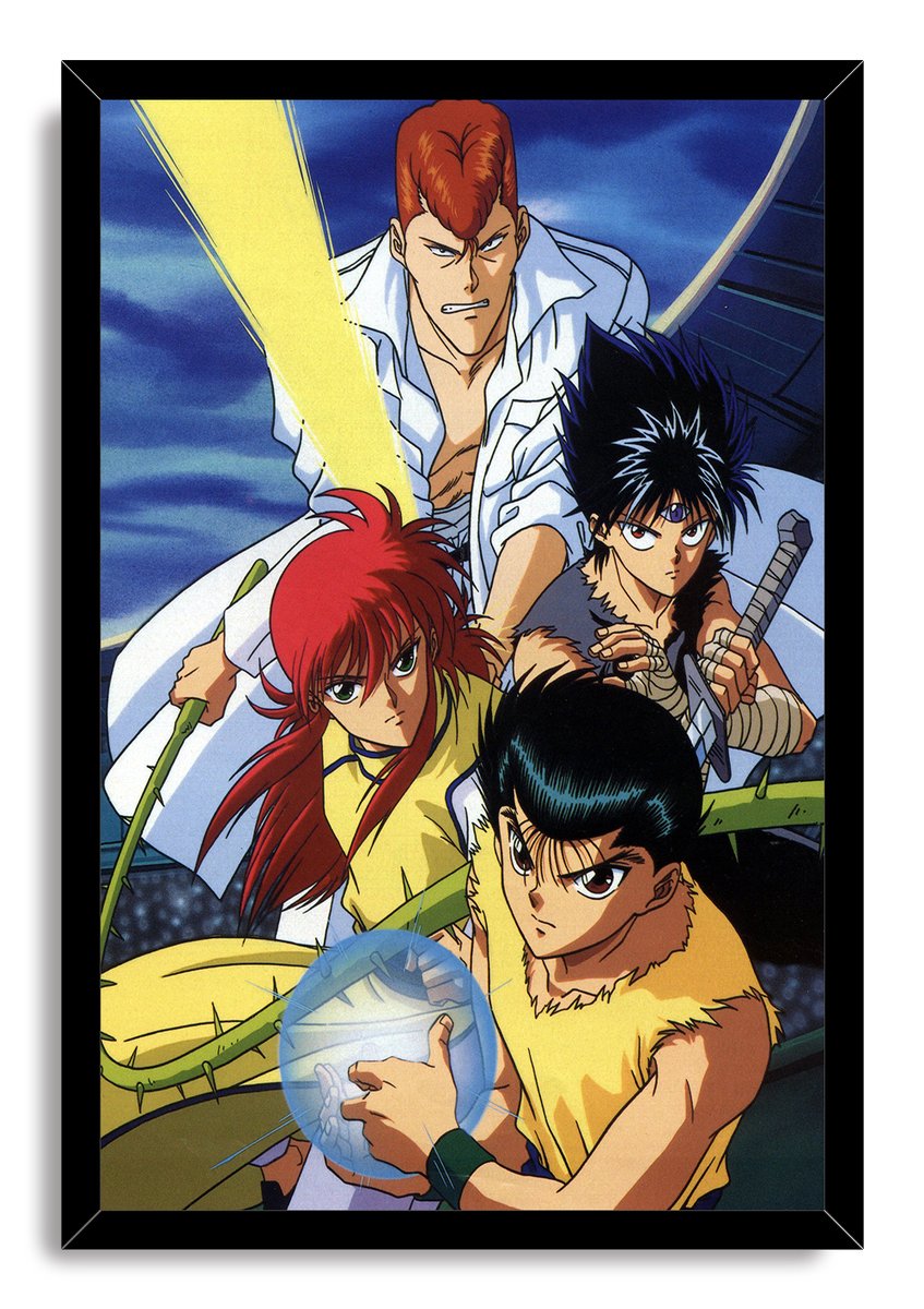 Yu Yu Hakusho Main Cast Decorative Painting (paper and canvas) art poster printing print