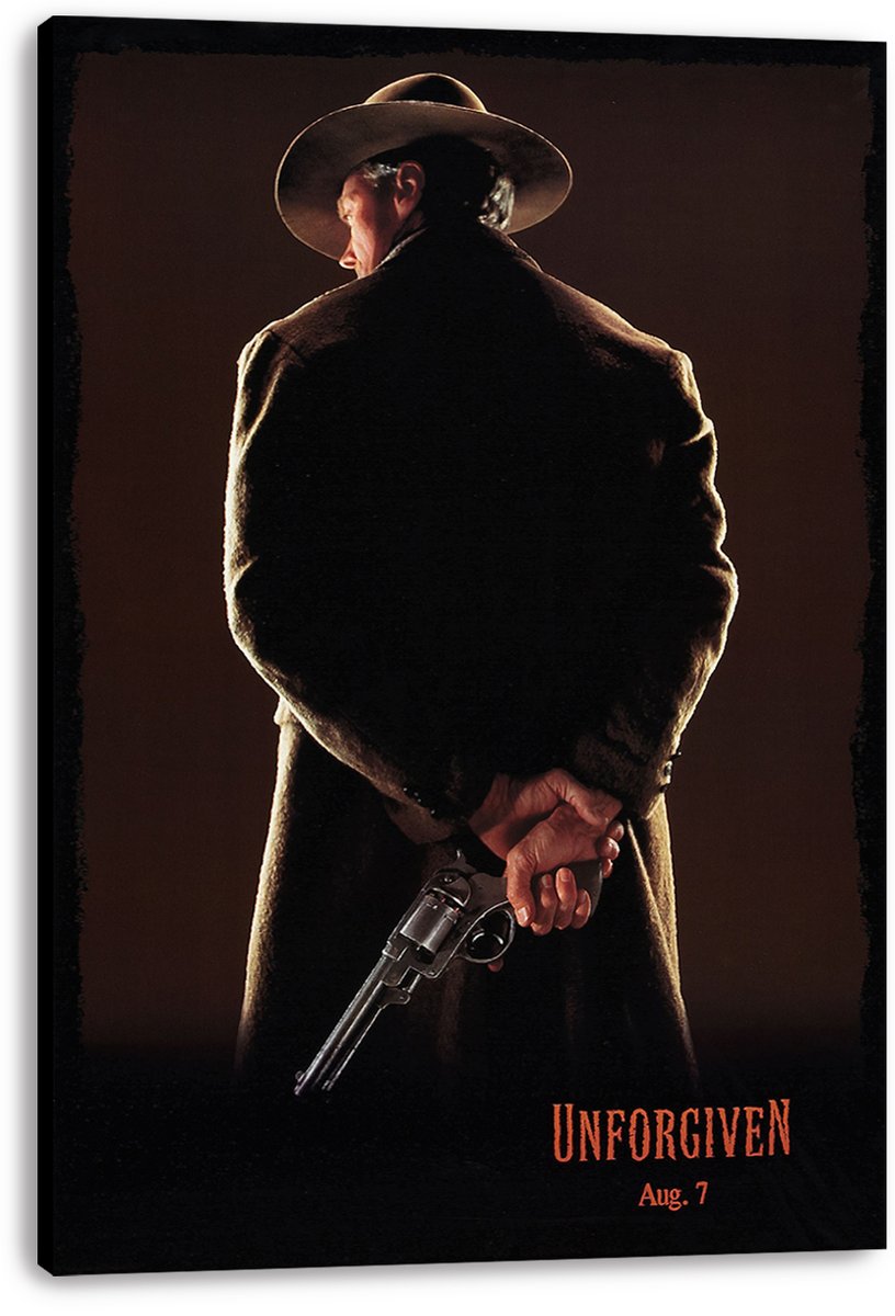 Unforgiven Movie Poster Decorative Painting (paper and canvas) art poster printing print