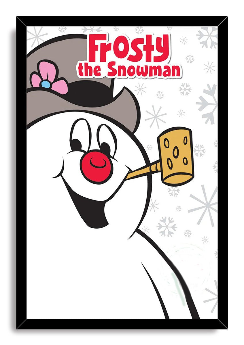 Frosty the Snowman Decorative Painting (paper and canvas) art poster printing print