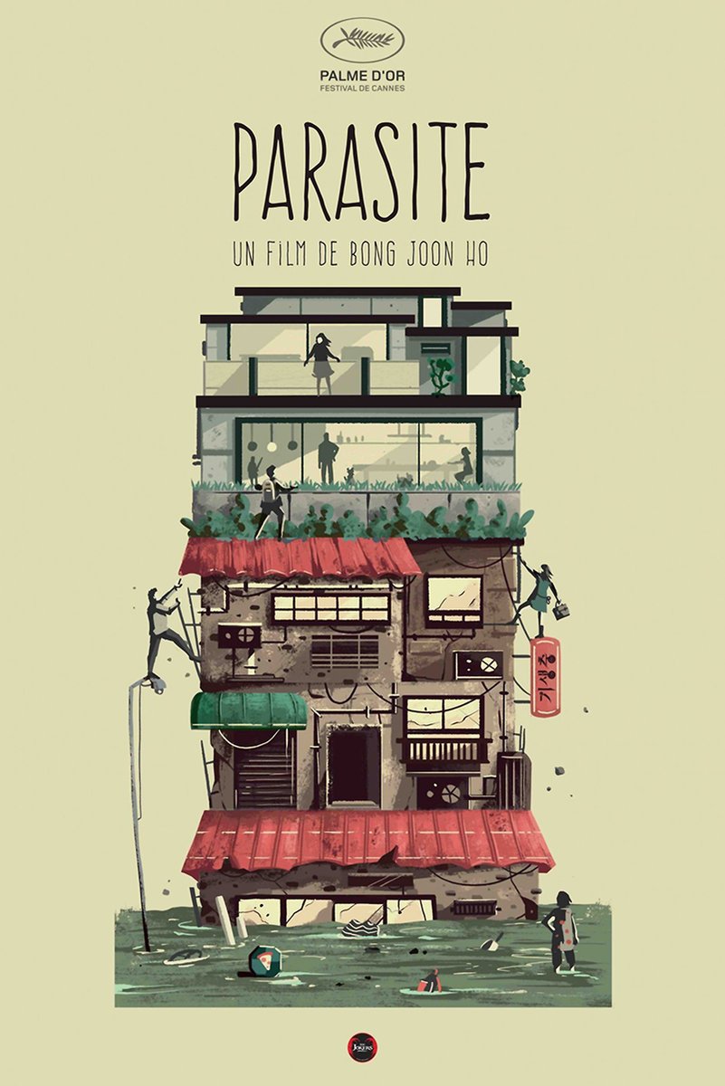 Parasite Movie Bong Joon Ho Decorative Painting (paper and canvas) art poster printing print