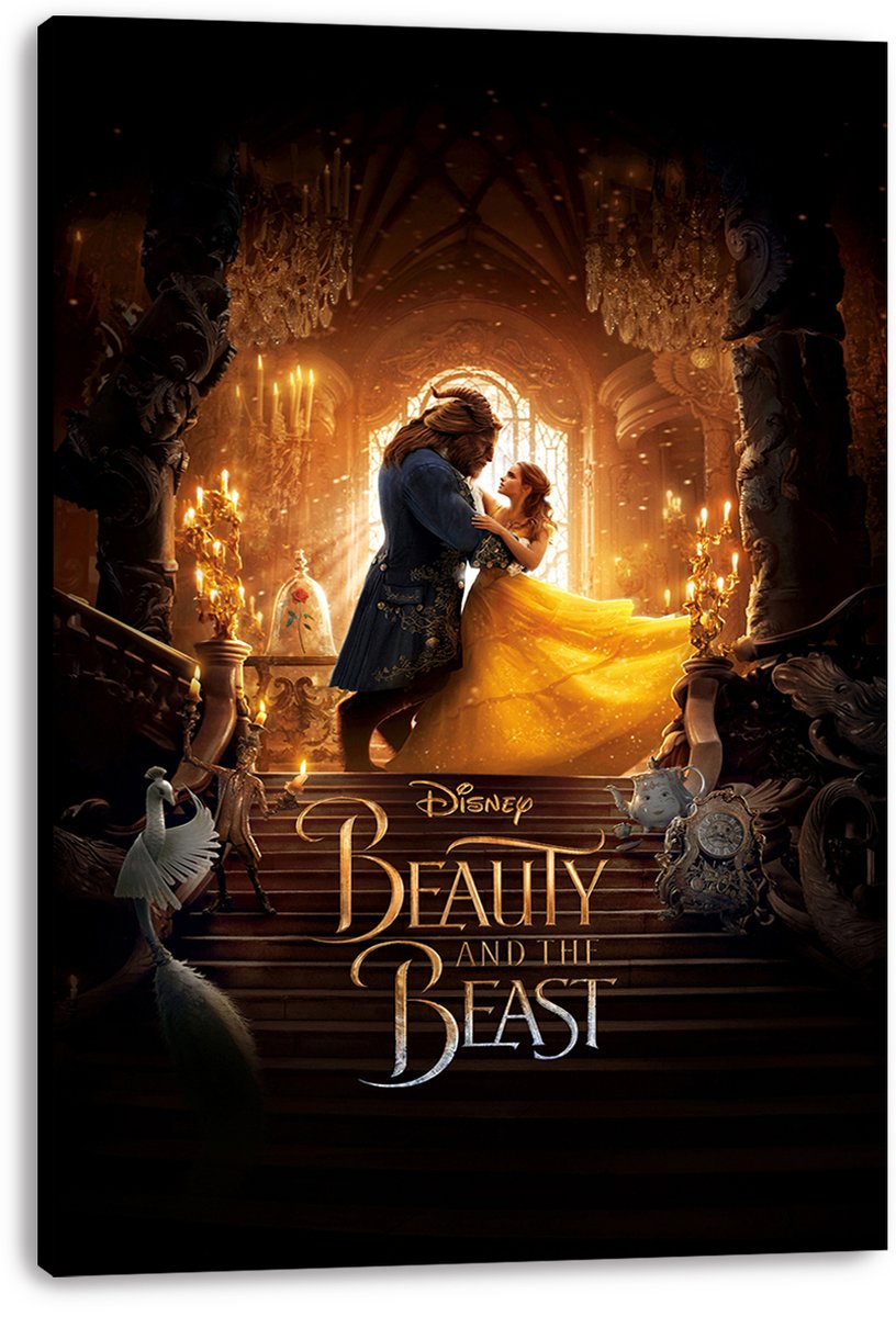 Beauty and the Beast Movie Decorative Painting (paper and canvas) art poster printing print