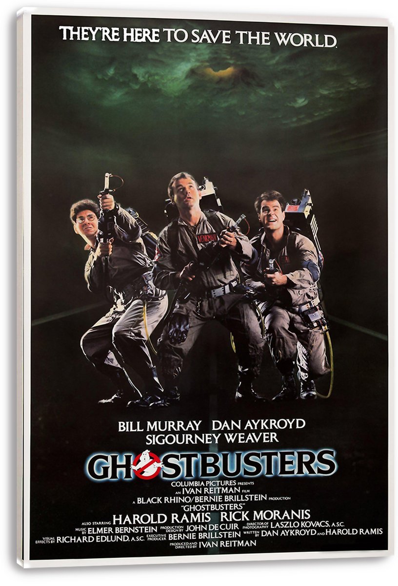 Ghostbusters Decorative Painting (paper and canvas) art poster printing print