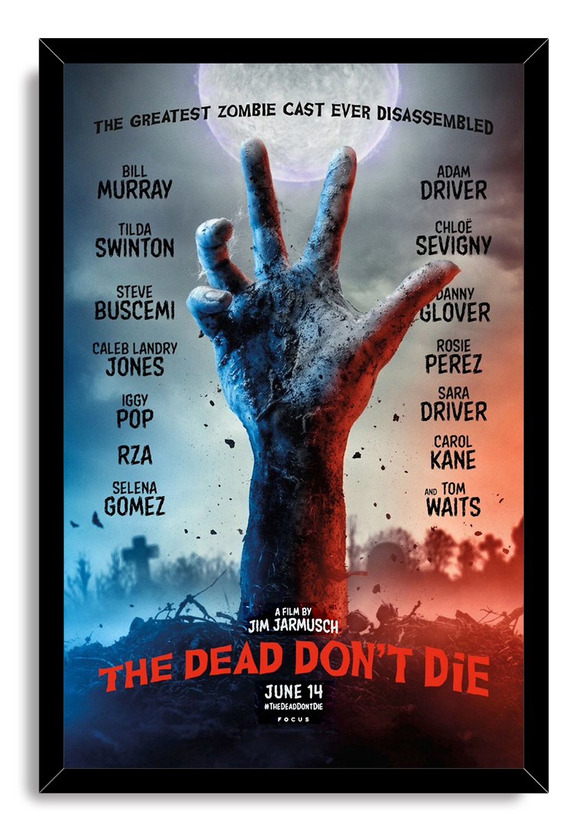The Dead Don't Die Movie Poster Decorative Painting (paper and canvas) art poster printing print