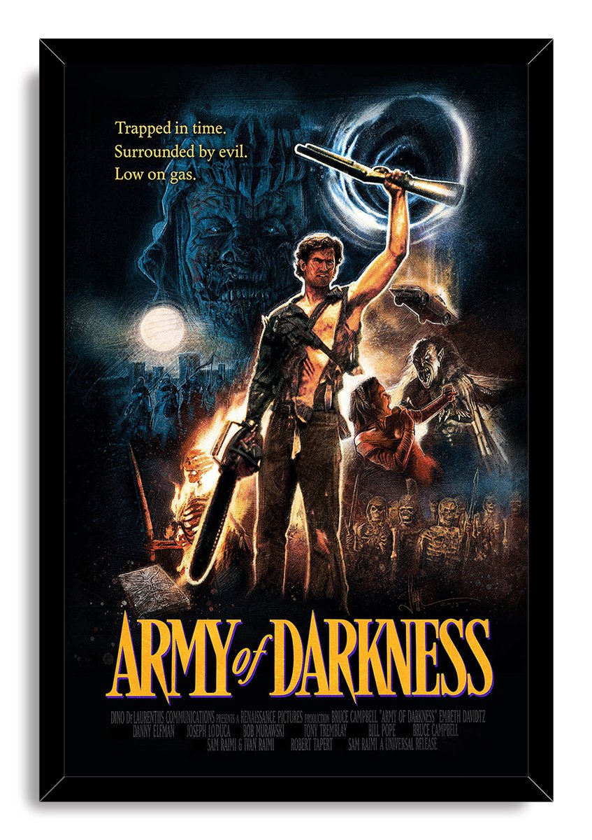 Army of Darkness Ash Williams Decorative Painting (paper and canvas) art poster printing print