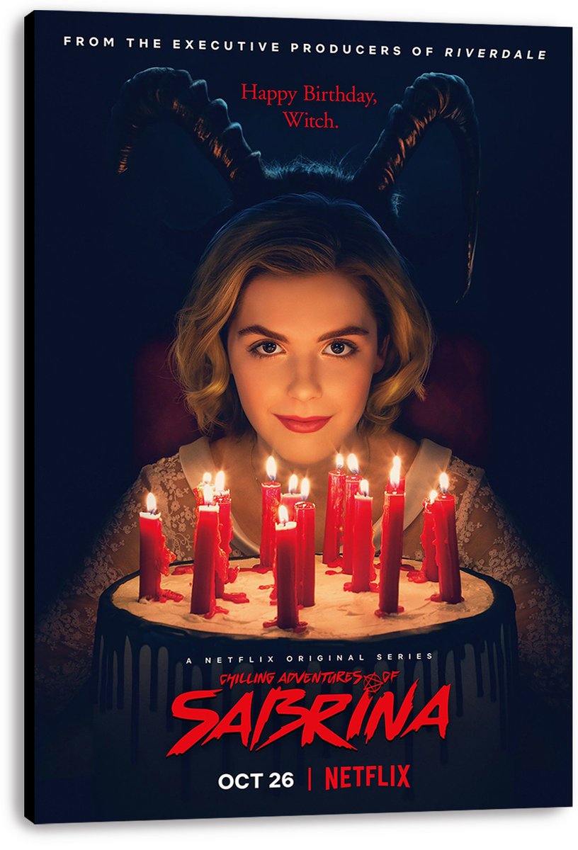 Sabrina Spellman Chilling Adventures of Sabrina Decorative Painting (paper and canvas) art poster printing print