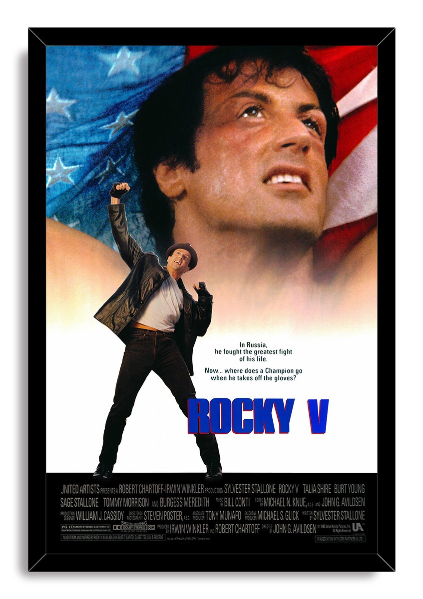 Rocky V Movie Poster Decorative Painting (paper and canvas) art poster printing print