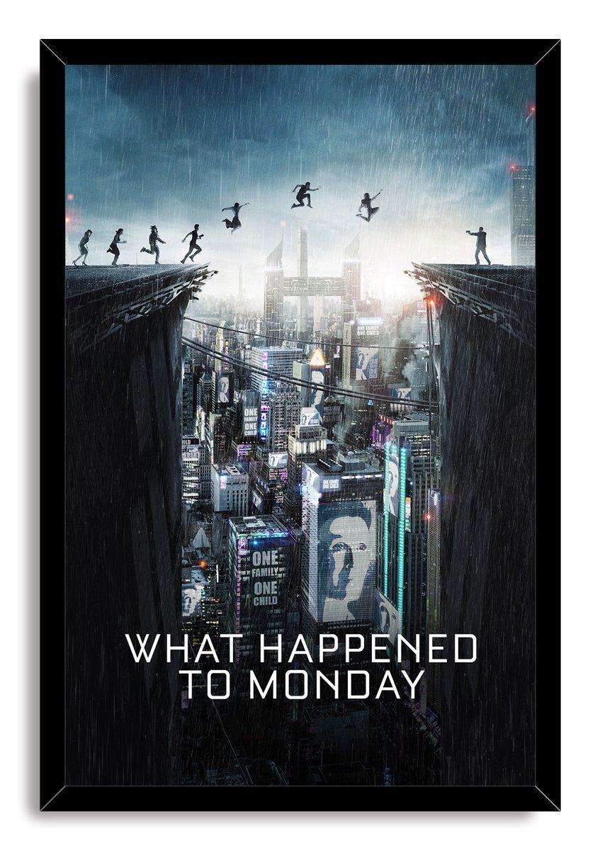 What Happened to Monday Movie Poster Decorative Painting (paper and canvas) art poster printing print