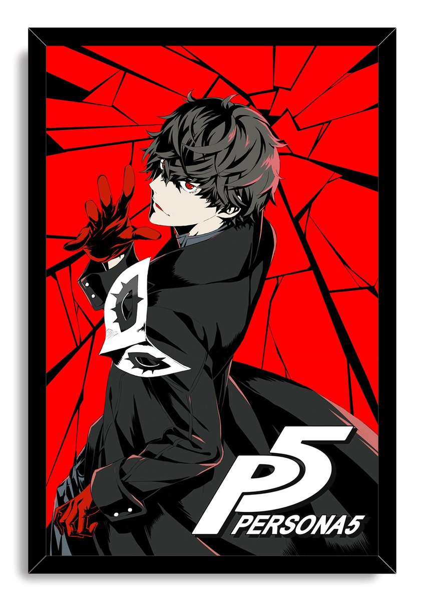 Joker Persona 5 Decorative Painting (paper and canvas) art poster printing print
