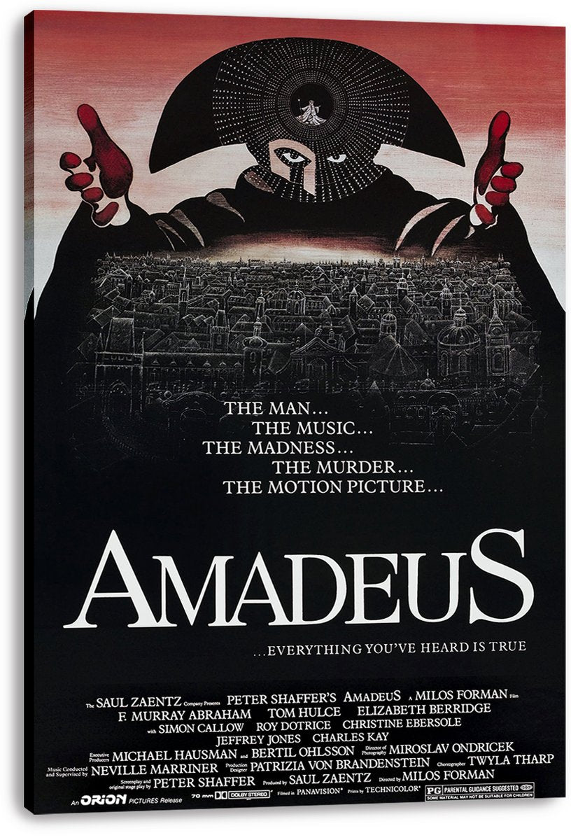 Amadeus Movie Poster Decorative Painting (paper and canvas) art poster printing print