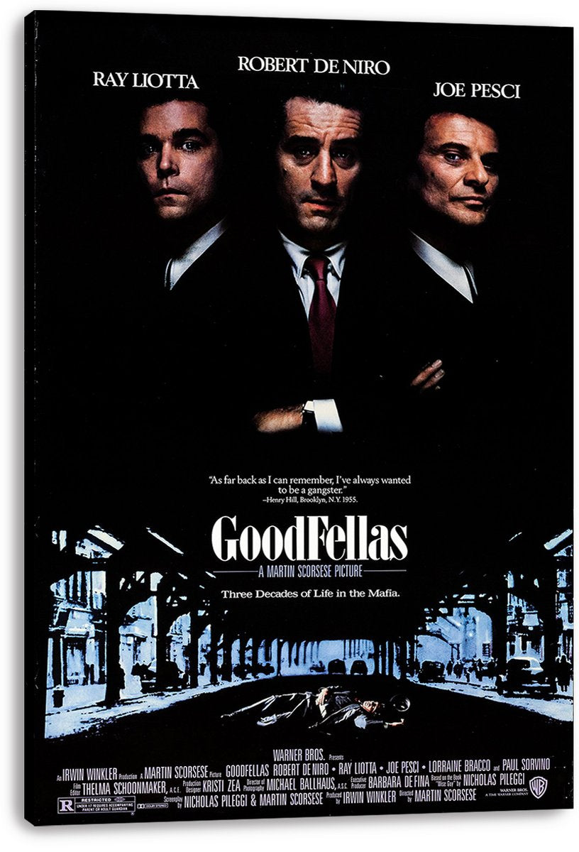 GoodFellas Movie Decorative Painting (paper and canvas) art poster printing print