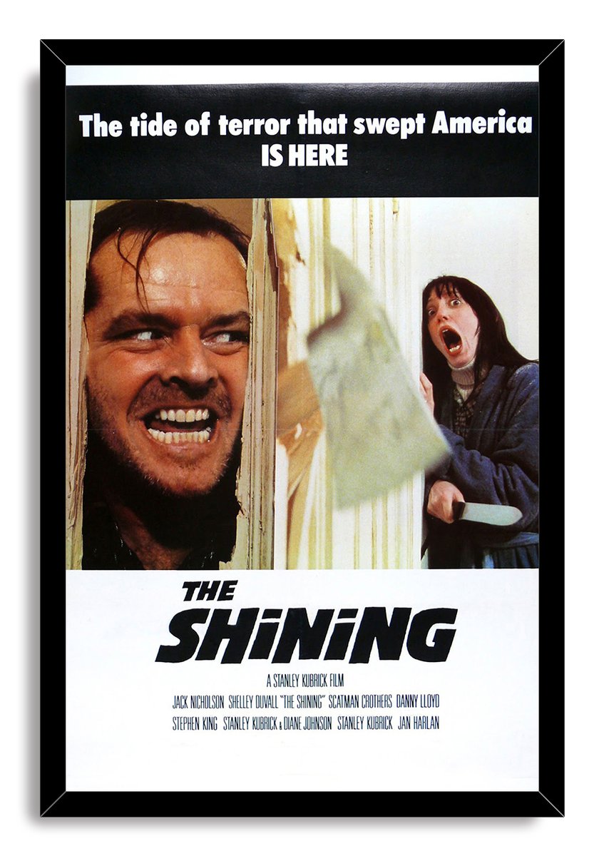 The Shining Movie Decorative Painting (paper and canvas) art poster printing print
