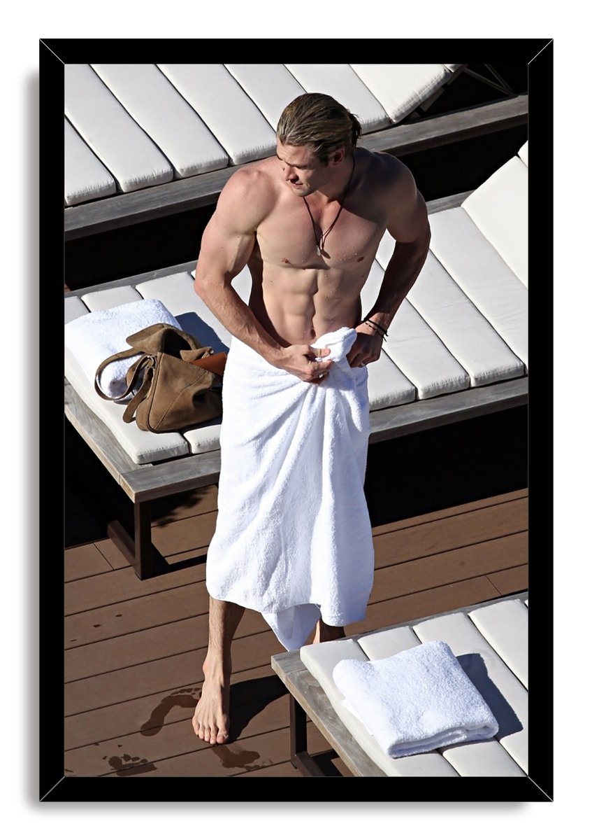 Chris Hemsworth Decorative Painting (paper and canvas) art poster printing print
