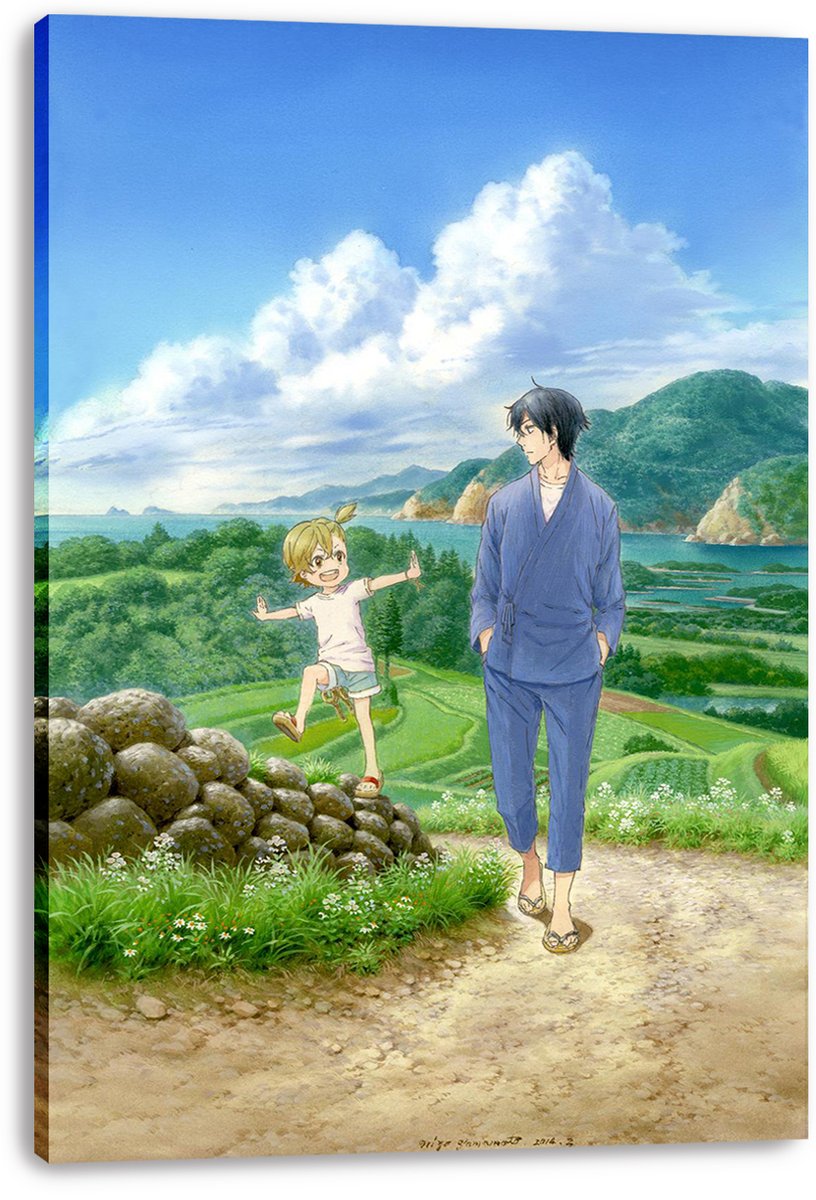 Barakamon Anime Characters Decorative Painting (paper and canvas) art poster printing print