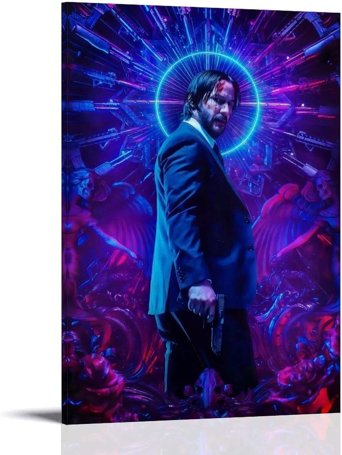 John Wick Movie Poster for Bedroom Aesthetic Art Wall Decor (paper and canvas) art poster printing print