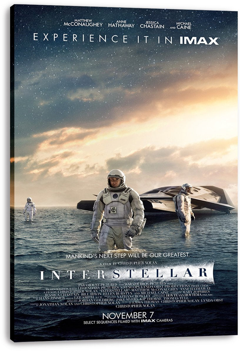 Interstellar Movie Decorative Painting (paper and canvas) art poster printing print