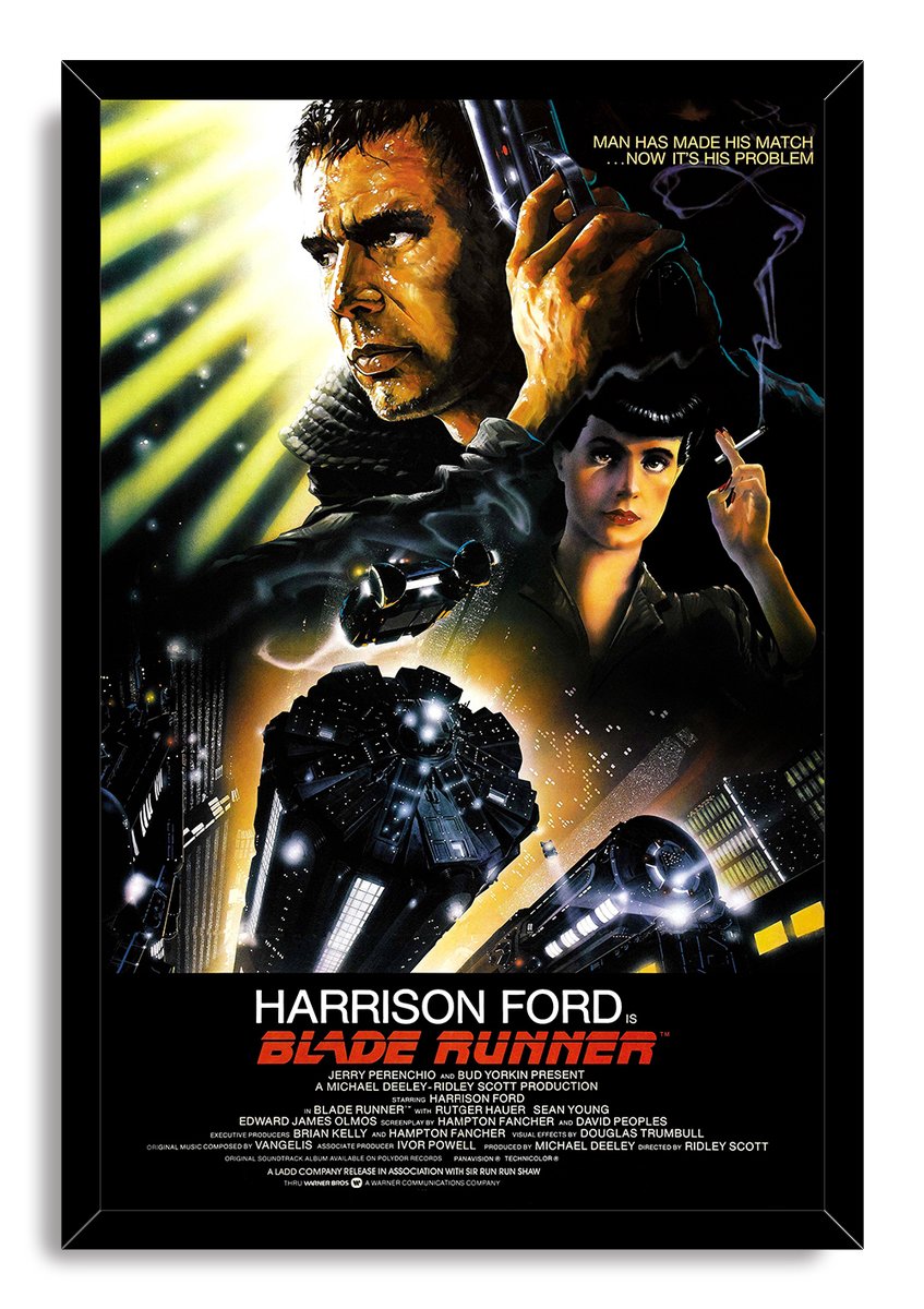 Blade Runner Movie Decorative Painting (paper and canvas) art poster printing print