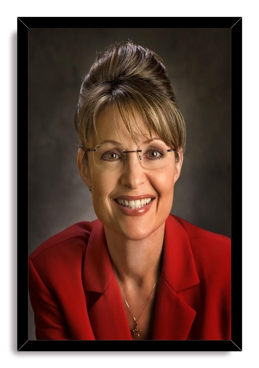 Sarah Palin Decorative Painting (paper and canvas) art poster printing print