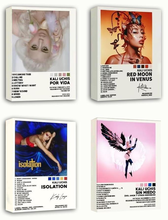 Kali Singer Uchis Poster Music Album Cover (Paper and Canvas) Art Poster Printing Print B0CH8VB8QJ
