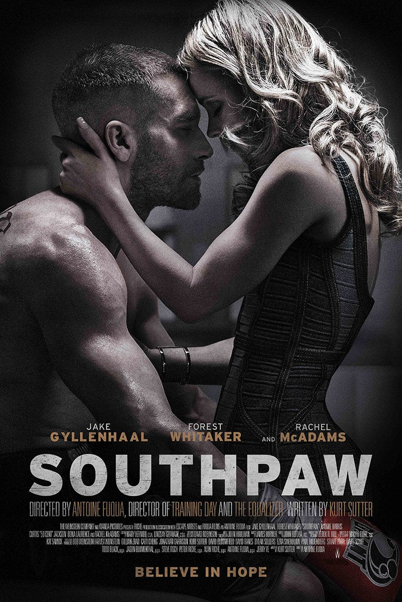 Southpaw Jake Gyllenhaal Rachel McAdams Movie Decorative Painting (paper and canvas) art poster printing print