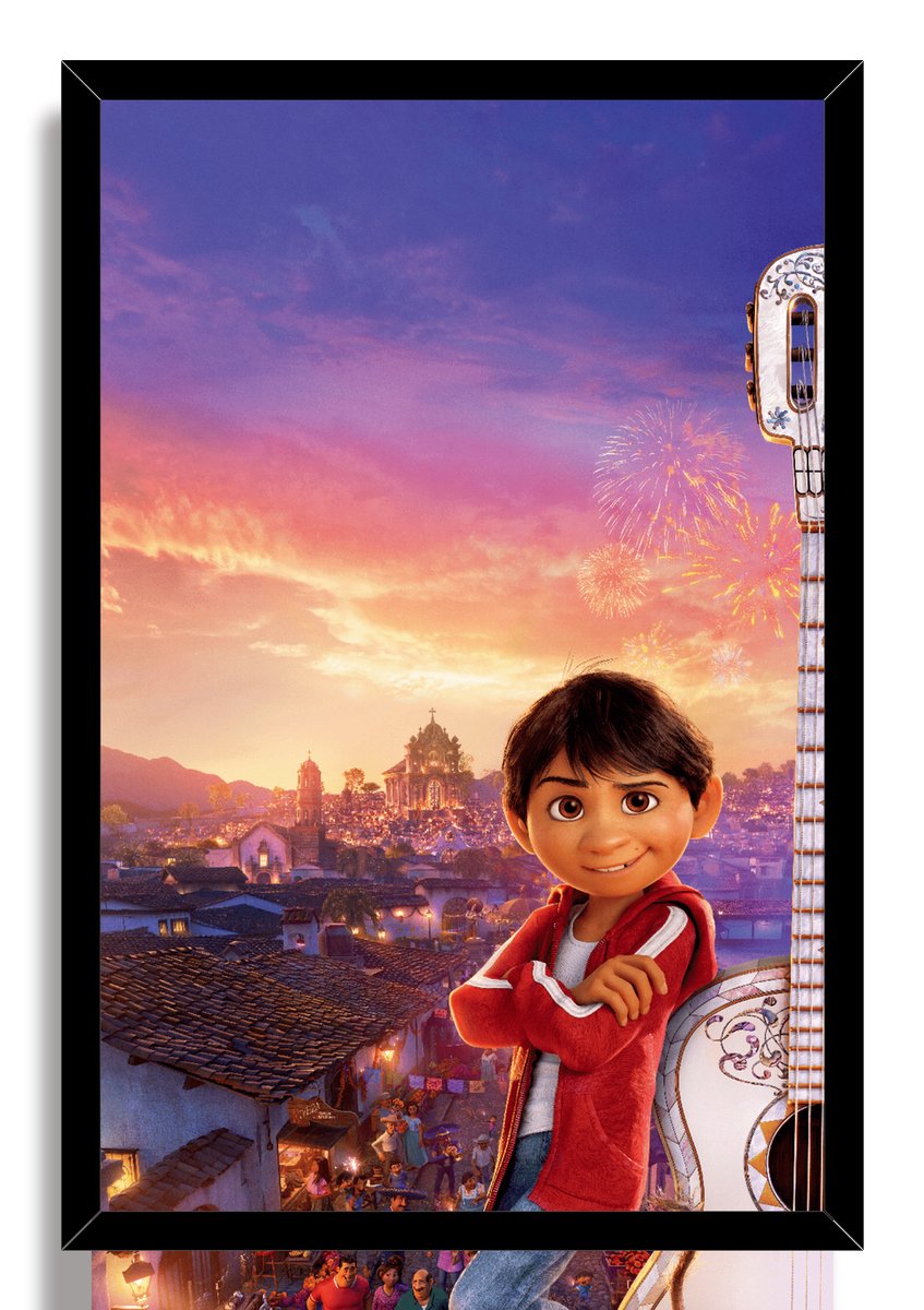 Coco Movie Decorative Painting (paper and canvas) art poster printing print