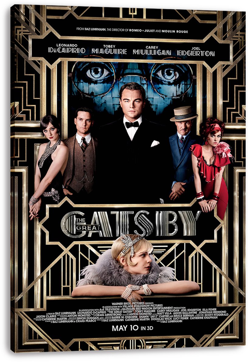 The Great Gatsby Movie Decorative Painting (paper and canvas) art poster printing print