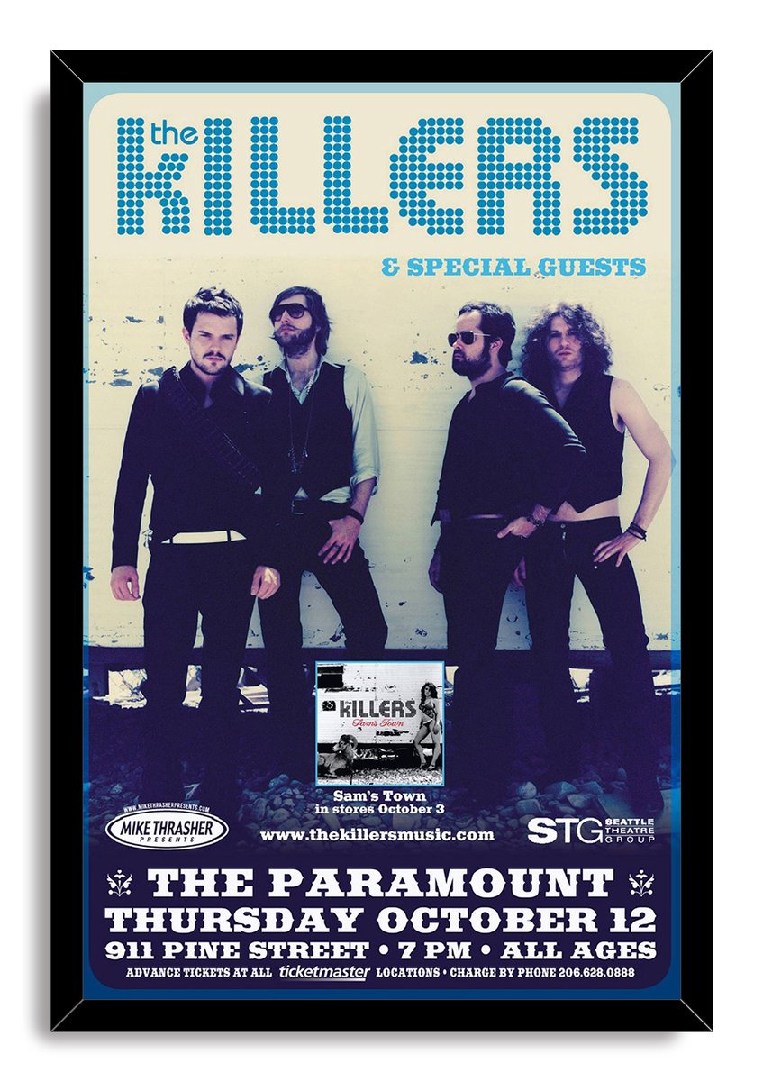 The Killers Band Decorative Painting (paper and canvas) art poster printing print