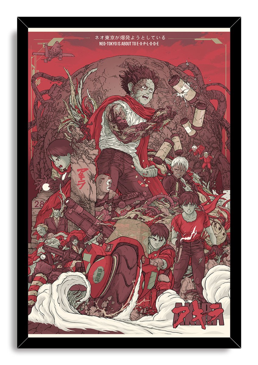 Akira Decorative Painting (paper and canvas) art poster printing print