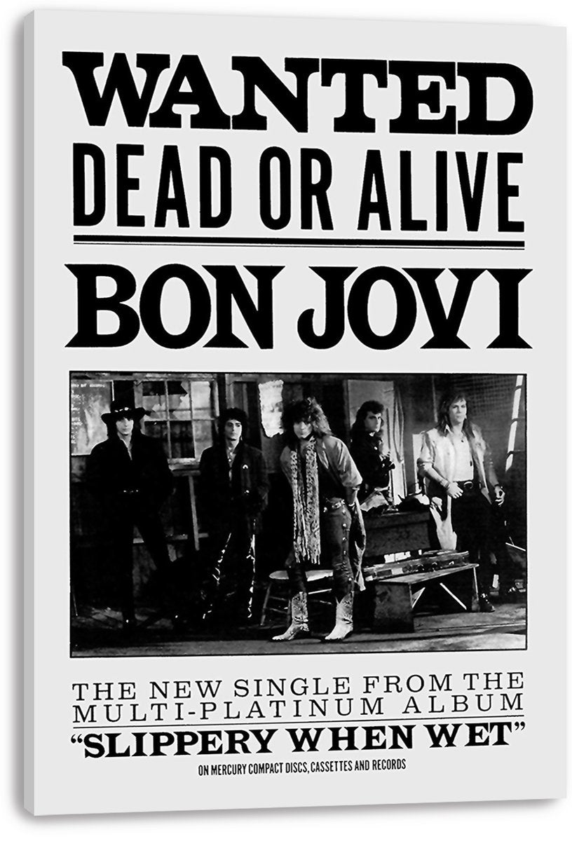 Bon Jovi Band Decorative Painting (paper and canvas) art poster printing print