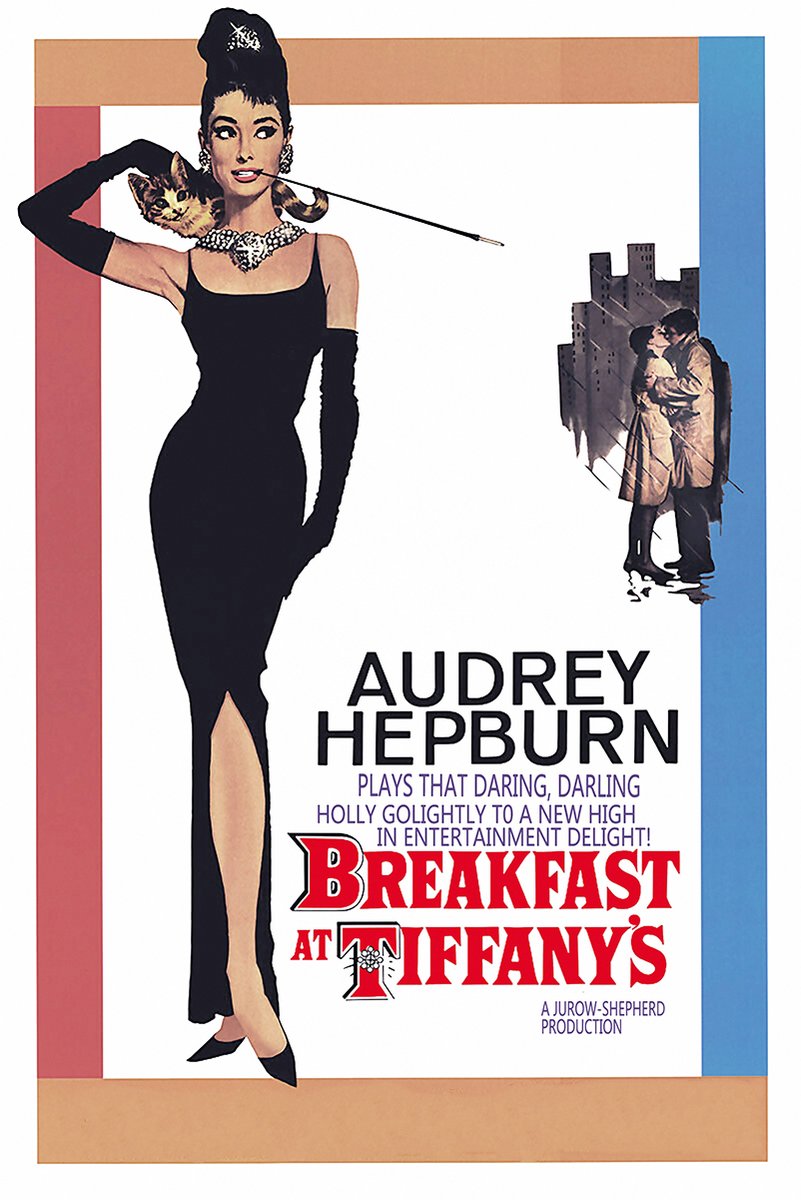 Audrey Hepburn Breakfast at Tiffany's Decorative Painting (paper and canvas) art poster printing print
