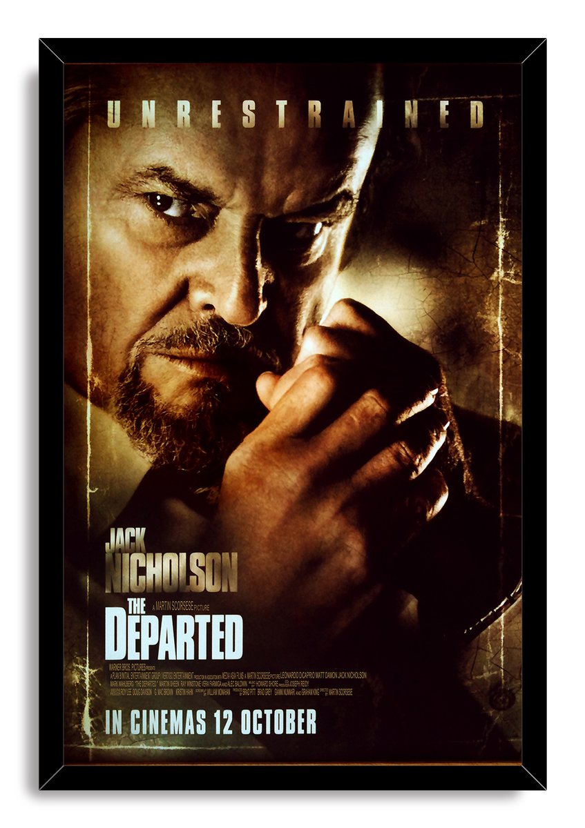 Jack Nicholson The Departed Decorative Painting (paper and canvas) art poster printing print