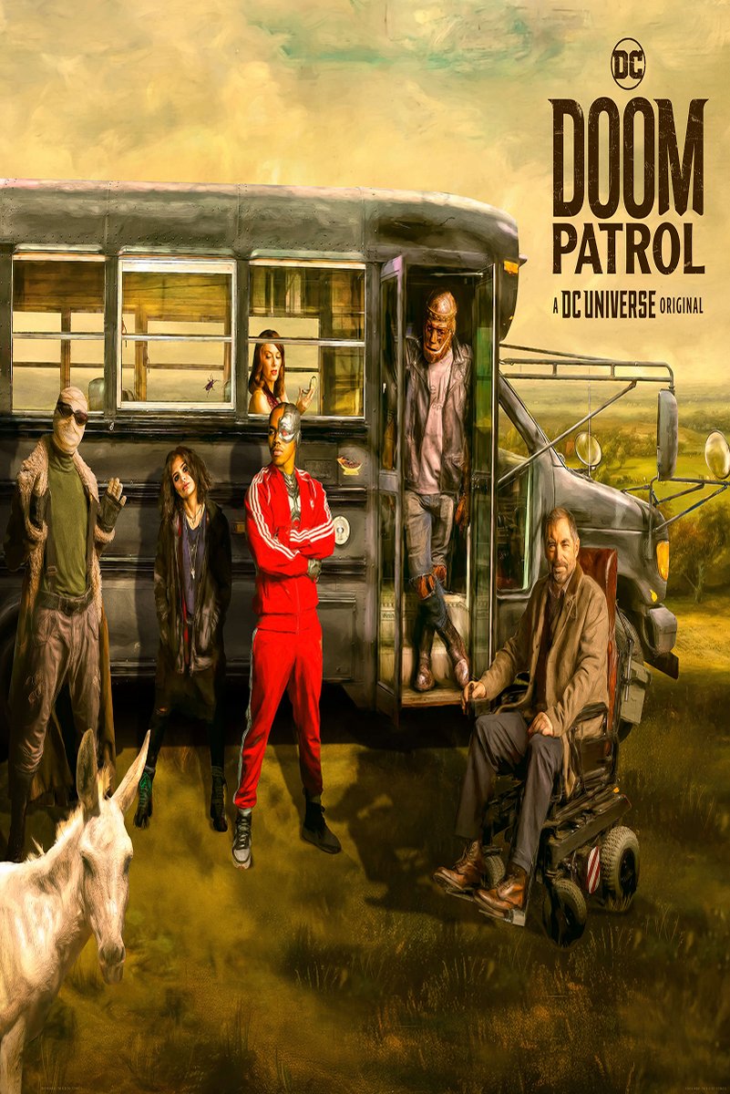 Doom Patrol Decorative Painting (paper and canvas) art poster printing print