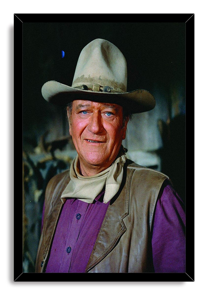 John Wayne Decorative Painting (paper and canvas) art poster printing print
