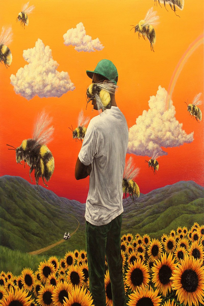 Tyler The Creator Flower Boy Album Art Decorative Painting (paper and canvas) art poster printing print