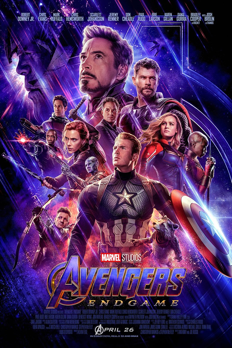 Avengers: Endgame Decorative Painting (paper and canvas) art poster printing print