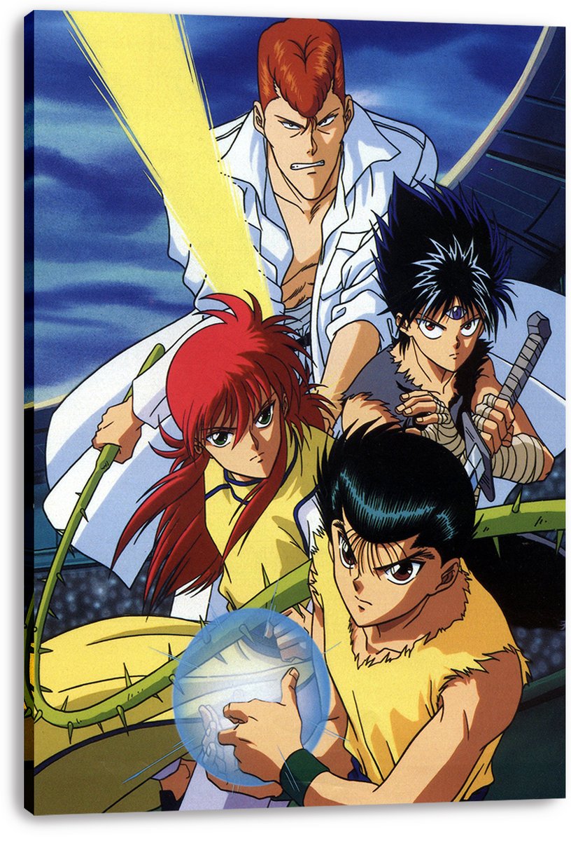 Yu Yu Hakusho Main Cast Decorative Painting (paper and canvas) art poster printing print